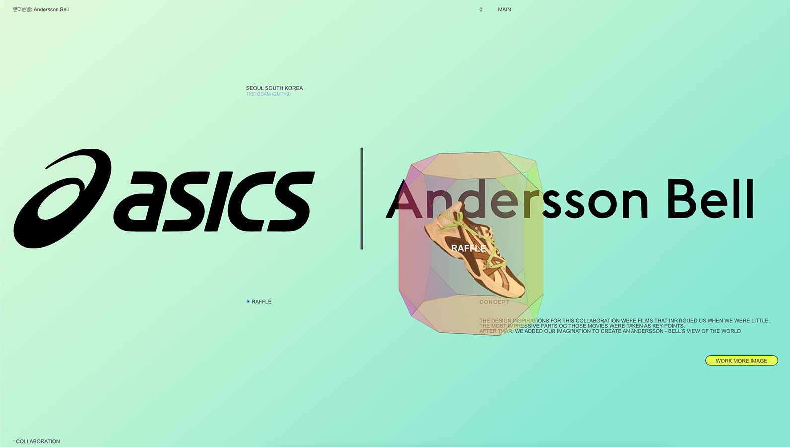 Andersson Bell X Asics
