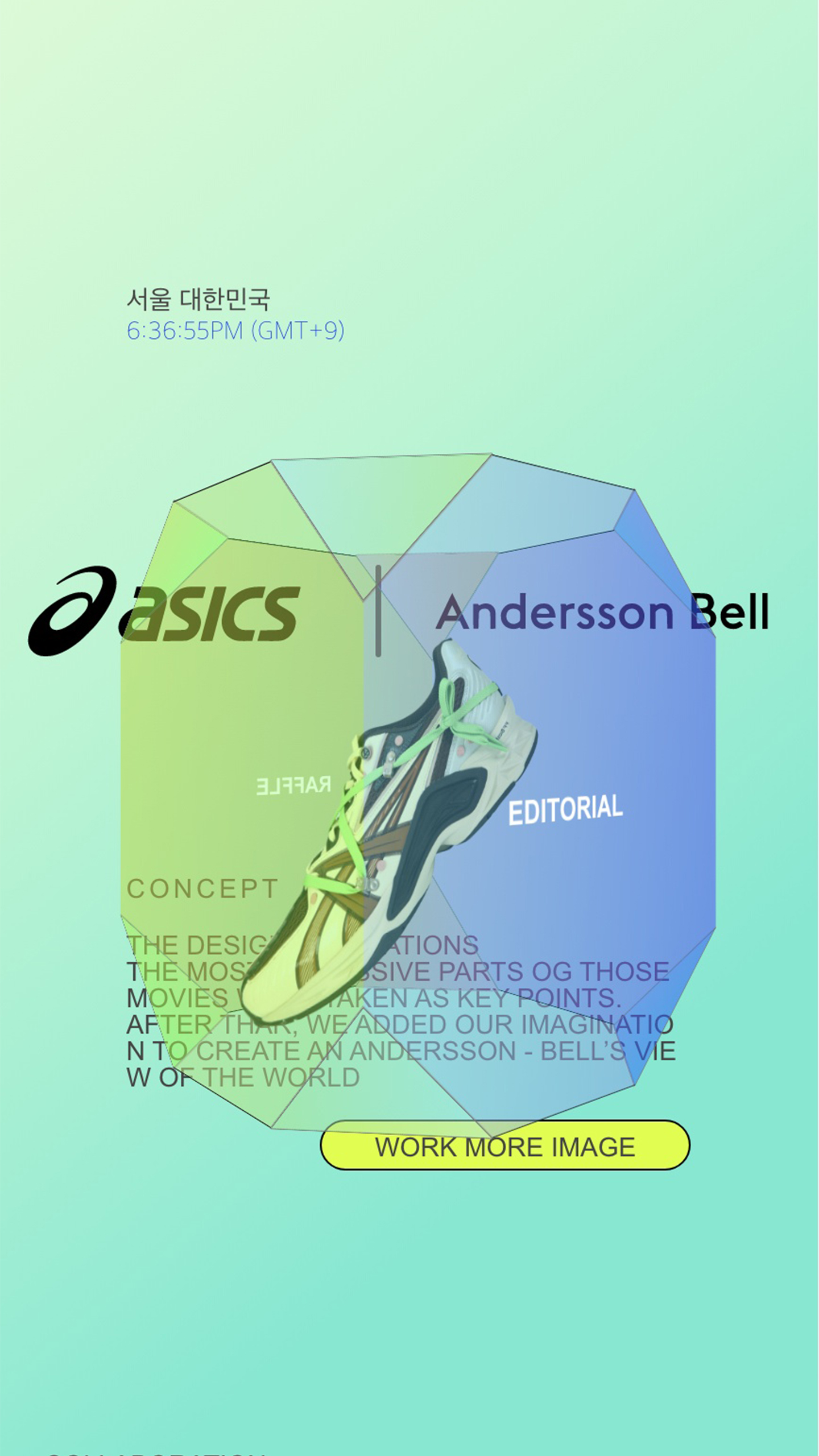 Andersson Bell X Asics